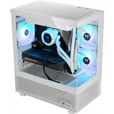 Thermaltake PC-000110-DE, PC Gaming bianco/trasparente