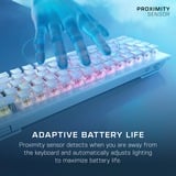 Turtle Beach Vulcan II Mini Air, Tastiera da gioco bianco/alluminio