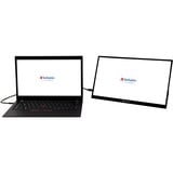 Verbatim 49592 Monitor PC 39,6 cm (15.6") 1920 x 1080 Pixel Full HD LCD Touch screen Nero, Monitor LED Nero, 39,6 cm (15.6"), 1920 x 1080 Pixel, Full HD, LCD, 6 ms, Nero