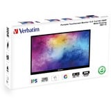 Verbatim 49592 Monitor PC 39,6 cm (15.6") 1920 x 1080 Pixel Full HD LCD Touch screen Nero, Monitor LED Nero, 39,6 cm (15.6"), 1920 x 1080 Pixel, Full HD, LCD, 6 ms, Nero
