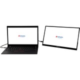 Verbatim 49592 Verbatim PMT-15, Monitor LED Nero