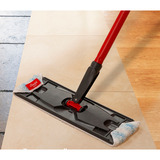 Vileda H2PrO Set di mocio piatto, Tergipavimento Nero/Rosso