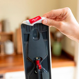 Vileda H2PrO Set di mocio piatto, Tergipavimento Nero/Rosso