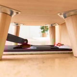 Vileda H2PrO Set di mocio piatto, Tergipavimento Nero/Rosso