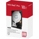 WD Ultrastar Red Pro 3.5" 18000 GB SATA 3.5", 18000 GB, 7200 Giri/min