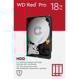 WD Ultrastar Red Pro 3.5" 18000 GB SATA, Hard-disk 3.5", 18000 GB, 7200 Giri/min