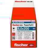 fischer Vite per legno PowerFull II 8,0x200 ZK TX VG 