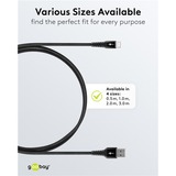 goobay 74527, Cavo Nero