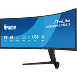 iiyama ProLite XCB4994DQSU-B1, Monitor LED Nero (opaco)