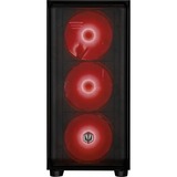 ALTERNATE ALT-HERO-AMD-001, PC Gaming Nero/trasparente