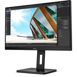 AOC U27P2CA Monitor PC 68,6 cm (27") 3840 x 2160 Pixel 4K Ultra HD LED Nero Nero, 68,6 cm (27"), 3840 x 2160 Pixel, 4K Ultra HD, LED, 4 ms, Nero