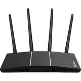 ASUS RT-AX57 router wireless Gigabit Ethernet Dual-band (2.4 GHz/5 GHz) Nero Wi-Fi 6 (802.11ax), Dual-band (2.4 GHz/5 GHz), Collegamento ethernet LAN, Nero, Router da tavolo