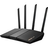 ASUS RT-AX57 router wireless Gigabit Ethernet Dual-band (2.4 GHz/5 GHz) Nero Wi-Fi 6 (802.11ax), Dual-band (2.4 GHz/5 GHz), Collegamento ethernet LAN, Nero, Router da tavolo