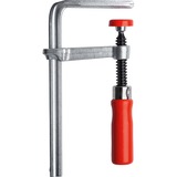 BESSEY Morsetto da tavolo in acciaio pieno GTR16B6 argento/Rosso