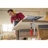 BESSEY Morsetto da tavolo in acciaio pieno GTR16B6 argento/Rosso