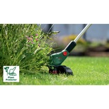 Bosch BrushCut cesoia per erba cordless 2,4 mm 36 V Ioni di Litio Verde, Tagliabordi verde/Nero, 2,4 mm, Acciaio inox, 4500 Giri/min, 33 cm, Verde, Scatola