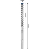 Bosch Expert Punta per martelli SDS Max-8X, Trapano Martello perforatore, Hammer drill bit, 2 cm, 320 mm, Cemento, Pietra, 20 cm