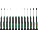 Bosch Set di cacciaviti di precisione, 13 pezzi, Cacciavite verde/Nero