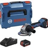 Bosch Smerigliatrice angolare a batteria GWS 18V-8 Professional, 18Volt blu/Nero