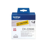 Brother DK-22606 nastro per etichettatrice Nero su giallo, Nastro di scrittura Nero su giallo, DK, Nero, Giallo, Termica diretta, Cina, 5 anno/i