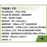 COBI Tiger I 131, Giochi di costruzione 