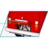 COBI Volkswagen T2a Camper Van Executive Edition, Giochi di costruzione rosso/Bianco