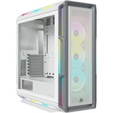 Corsair iCUE 5000T RGB Midi Tower Bianco bianco, Midi Tower, PC, Bianco, ATX, EATX, micro ATX, Giocare, Multi