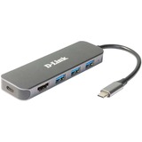 D-Link DUB-2333 argento