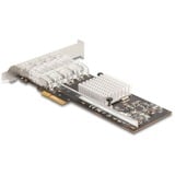 DeLOCK PCI Express x4 a 4 x slot SFP Gigabit LAN i350, Scheda di rete 