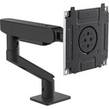 Dell Pro Schwerlast Single-Monitorarm HDA26, Base per monitor Nero/Argento
