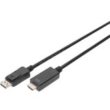 Digitus Cavo adattatore DisplayPort > HDMI 4K Nero