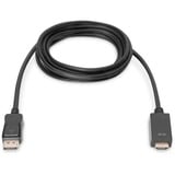 Digitus Cavo adattatore DisplayPort > HDMI 4K Nero