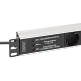 Digitus DN-95441, Ciabatta Nero/alluminio