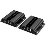 Digitus Set extender HDMI IP PoE, Estensione HDMI Nero