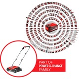 EINHELL GC-SC 18/28 Li-Solo rosso/Nero