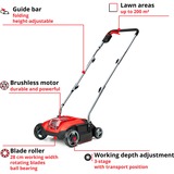 EINHELL GC-SC 18/28 Li-Solo rosso/Nero