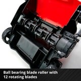 EINHELL Power X-Change Scarificatore a batteria GC-SC 18/28 Li-Solo, 18 Volt, Arieggiatore rosso/Nero