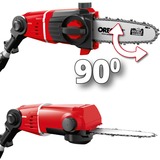 EINHELL Svettatoio telescopico a batteria Einhell GE-LC 18Li T, Potatore rosso, senza batteria, senza caricabatteria