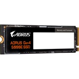 GIGABYTE AORUS Gen4 5000E 1 TB M.2 PCI Express 4.0 NVMe 3D TLC NAND, Disco a stato solido Nero, 1 TB, M.2, 5000 MB/s