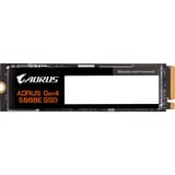 GIGABYTE AORUS Gen4 5000E 1 TB M.2 PCI Express 4.0 NVMe 3D TLC NAND, Disco a stato solido Nero, 1 TB, M.2, 5000 MB/s