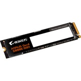 GIGABYTE AORUS Gen4 5000E 1 TB M.2 PCI Express 4.0 NVMe 3D TLC NAND, Disco a stato solido Nero, 1 TB, M.2, 5000 MB/s