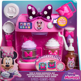 Just Play Disney Junior Minnie Mouse Rise & Shine Bowrista Set, Elettrodomestico bambini 