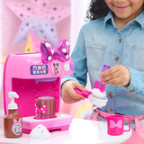 Just Play Disney Junior Minnie Mouse Rise & Shine Bowrista Set, Elettrodomestico bambini 