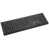 Kensington Tastiera wireless KB150 EQ Nero, Full-size (100%), Wireless, RF Wireless, Interruttore a chiave a membrana, QWERTZ, Nero