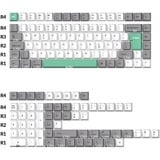 Keychron T53, copritasto bianco/Menta
