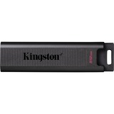 Kingston DataTraveler Max unità flash USB 512 GB USB tipo-C Nero Nero, 512 GB, USB tipo-C, 1000 MB/s, Lamina di scorrimento, 12 g, Nero