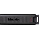 Kingston DataTraveler Max unità flash USB 512 GB USB tipo-C Nero, Chiavetta USB Nero, 512 GB, USB tipo-C, 1000 MB/s, Lamina di scorrimento, 12 g, Nero
