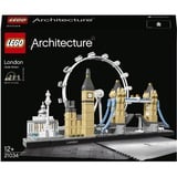 LEGO Architecture Londra, Giochi di costruzione Set da costruzione, 12 anno/i, 468 pz, 526 g