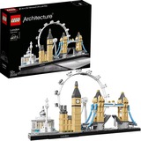 LEGO Architecture Londra - 21034, Giochi di costruzione Set da costruzione, Ragazzo/Ragazza, 12 anno/i, 468 pezzo(i), 526 g