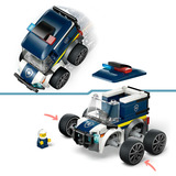 LEGO City Coole Flitzer - Camion della polizia, Giochi di costruzione 
